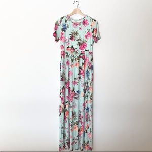 Floral maxi dress